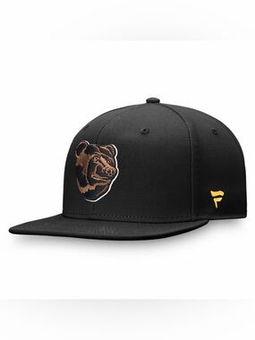 Men's Boston Bruins Fanatics Black Special Edition 2.0 Fitted Hat Size: 7 (R118)